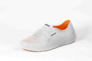 Infinity Bend Men's Grey & Orange Colour Shoes