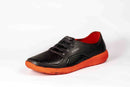 Infinity Bend Men's Orange & Black Color Shoes
